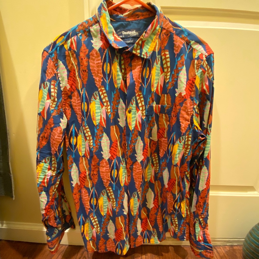 Desigual button down shirt